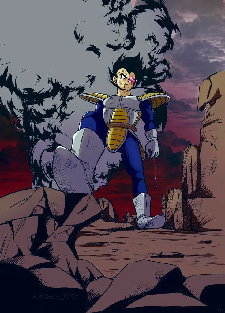 Vegeta Rise as Earth Conqueror