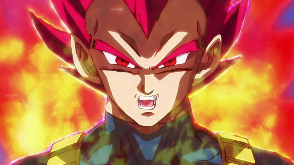 Super Saiyan God Vegeta
