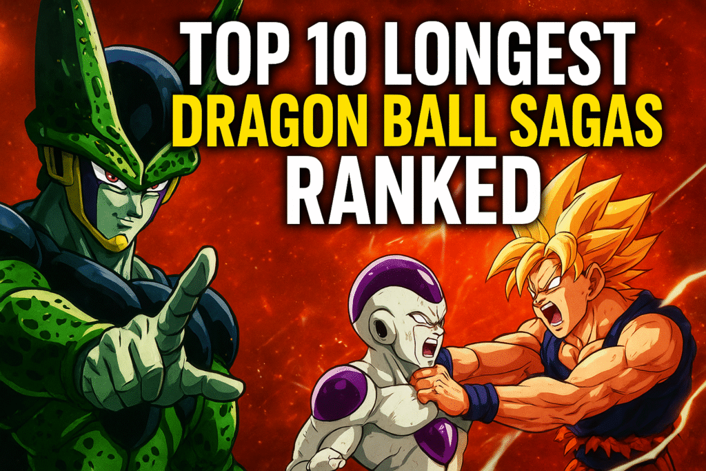 The 10 Longest Dragon Ball Sagas of All Time (Ranked by Episode Count)