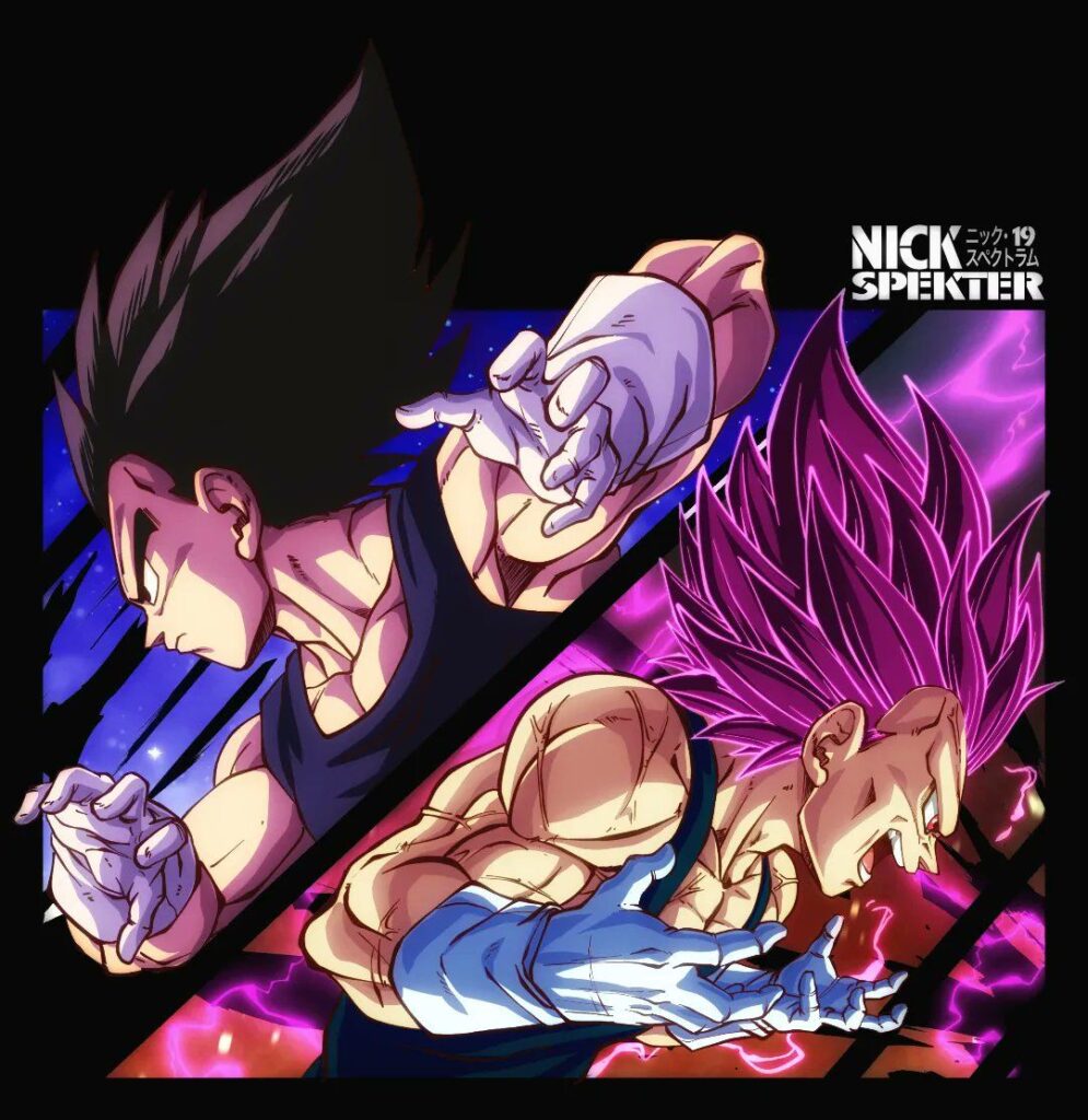 Vegeta Next Step: Ultra Ego Meets SSJ4
