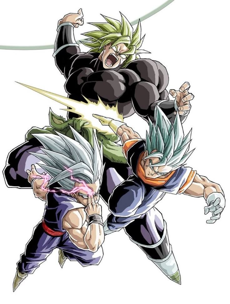 Gohan and Broly fusion