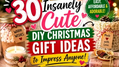 30 Insanely Cute DIY Christmas Gift Ideas to Impress Anyone