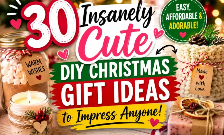 30 Insanely Cute DIY Christmas Gift Ideas to Impress Anyone 30 Insanely Cute DIY Christmas Gift Ideas to Impress Anyone