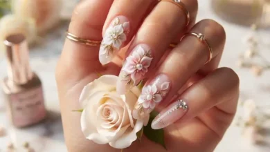 20 Irresistible 3D Gel Flower Nails Ideas: Elegant and Trendy Designs to Try