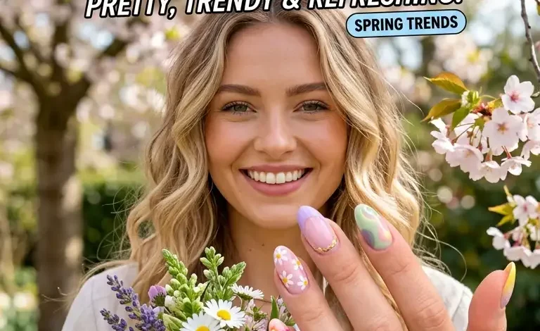 27 Short Almond Spring Nails 2026 Ideas