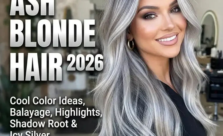 Ash Blonde Hair 2026: Cool Color Ideas, Balayage, Highlights, Shadow Root & Icy Silver Ash Blonde Hair 2026: Cool Color Ideas, Balayage, Highlights, Shadow Root & Icy Silver