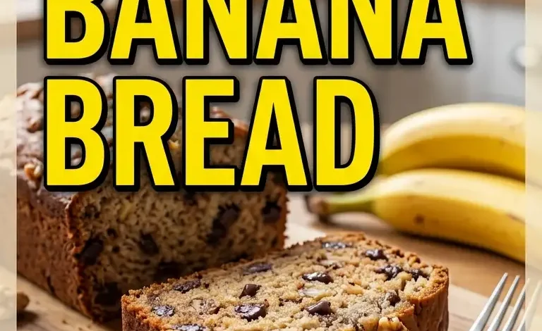 Easy Banana Bread Recipe