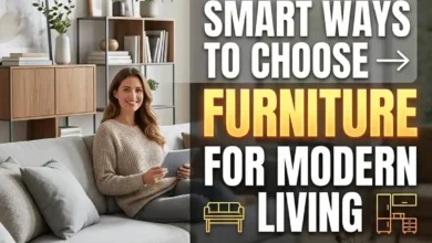 Smart Ways to Choose Furniture for Modern Living