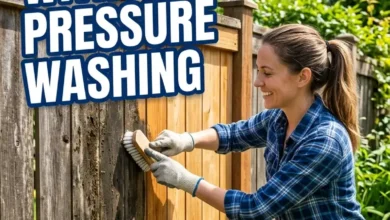 How To Clean A Wood Fence Without Pressure Washing