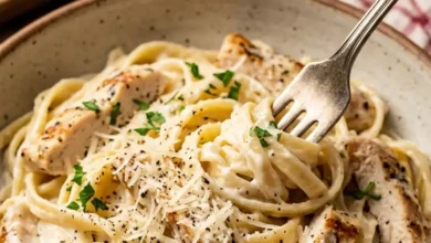 Creamy Garlic Parmesan Chicken Pasta