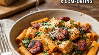 Creamy Chicken & Chorizo Pasta