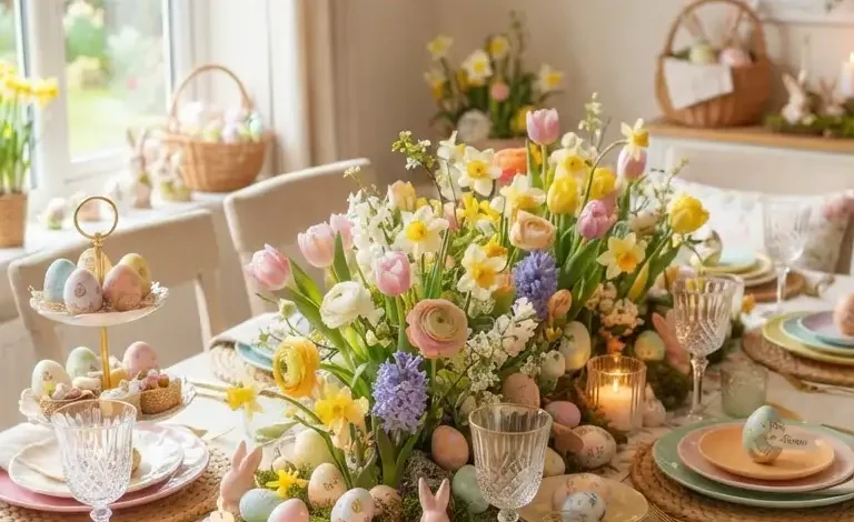 24 Stunning Easter Table Decor Ideas to Impress Your Guests