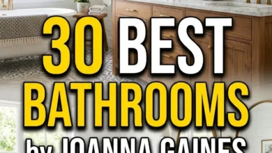 30 Best Bathrooms by Joanna Gaines