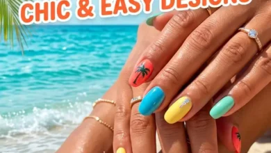 27 Stunning Beach Nails for a Vacation with Simple Designs: Chic and Easy Ideas to Rock