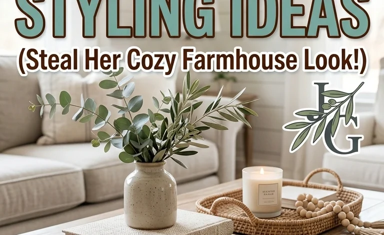 18 Joanna Gaines Coffee Table Styling Ideas