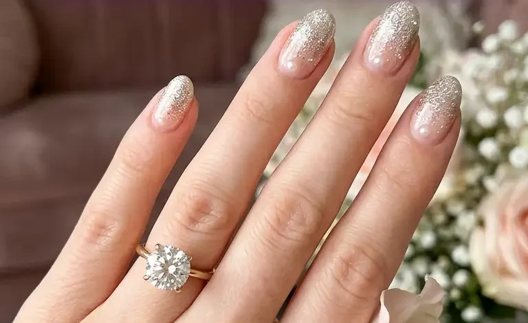 28 Dazzling Engagement Nails Designs: Trendy Ideas for Picture-Perfect Moments
