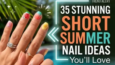 35 Stunning Short Summer Nail Ideas You’ll Love