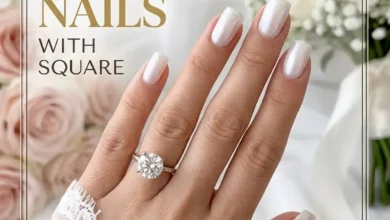 28 Chic Engagement Nails With Square Design: Stunning Ideas to Inspire Your Bridal Look