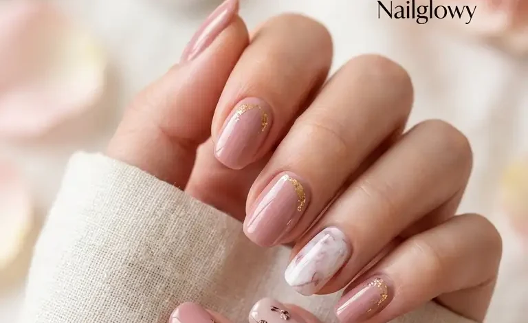 Dusty Rose Nail Ideas: 10 Elegant Nail Designs That Perfectly Blend Softness and Sophistication – Nailglowy
