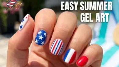 July Nails 2026 – Simple Fourth, Cute Short 4th Designs, Easy Summer Art & Gel 4th of July Ideas