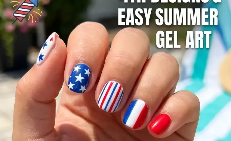 July Nails 2026 – Simple Fourth, Cute Short 4th Designs, Easy Summer Art & Gel 4th of July Ideas July Nails 2026 – Simple Fourth, Cute Short 4th Designs, Easy Summer Art & Gel 4th of July Ideas