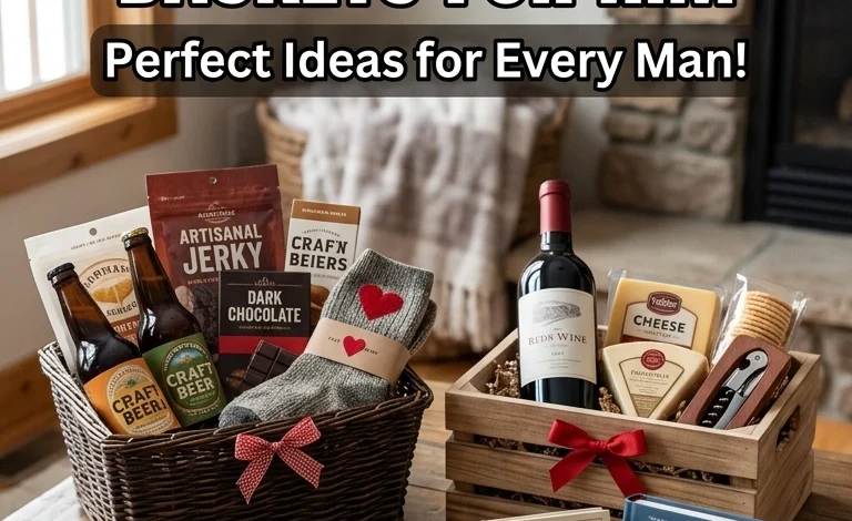 27 Thoughtful Valentine’s Day Gift Baskets for Him