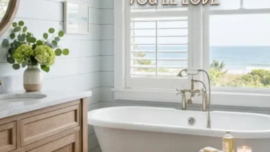 27 Beautiful and Soothing Coastal Bathroom Ideas You’ll Love