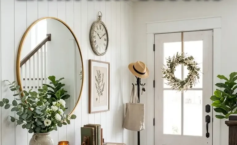 20 Stunning Joanna Gaines Entryway Decors