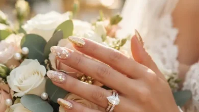 27 Stunning Gold Nails for Wedding: Elegant Ideas to Elevate Your Bridal Look