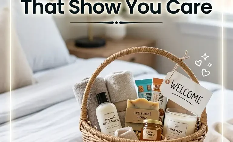 22 Thoughtful Guest Welcome Baskets That Show You Care