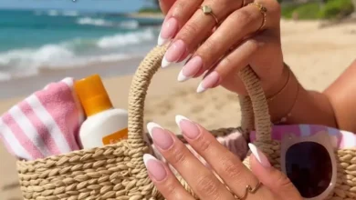 Spring Break Nails 2026: Cute Simple French Tip, Pink Gel, Acrylic Almond & Beach Inspo Ideas