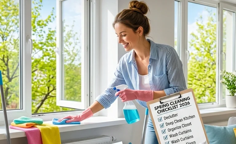 The Ultimate Spring Cleaning Checklist to Refresh Your Home for 2026 The Ultimate Spring Cleaning Checklist to Refresh Your Home for 2026