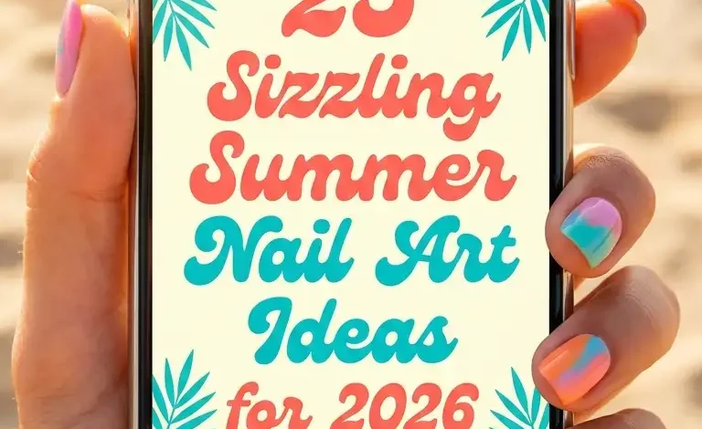 25 Sizzling Summer Nail Art Ideas for 2026