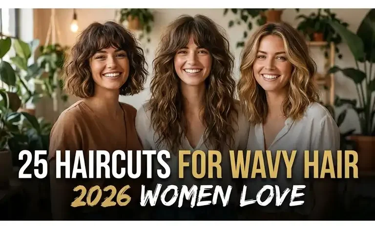 25 Haircuts for Wavy Hair 2026 Women Love