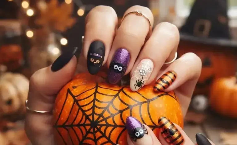 41 Creepy-Cute Spider Nails: Daring Ideas for a Haunting Halloween Manicure 41 Creepy-Cute Spider Nails: Daring Ideas for a Haunting Halloween Manicure