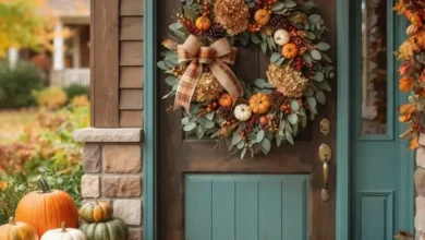 22 Best DIY Fall Wreath Ideas to Warm Up Your Front Door