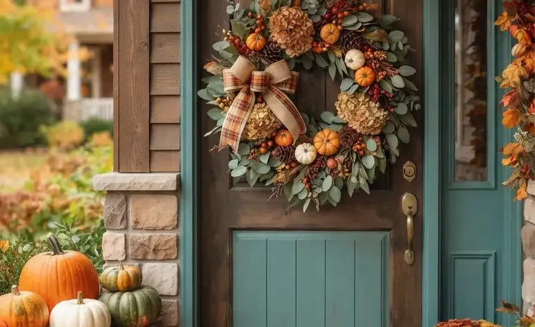 22 Best DIY Fall Wreath Ideas to Warm Up Your Front Door
