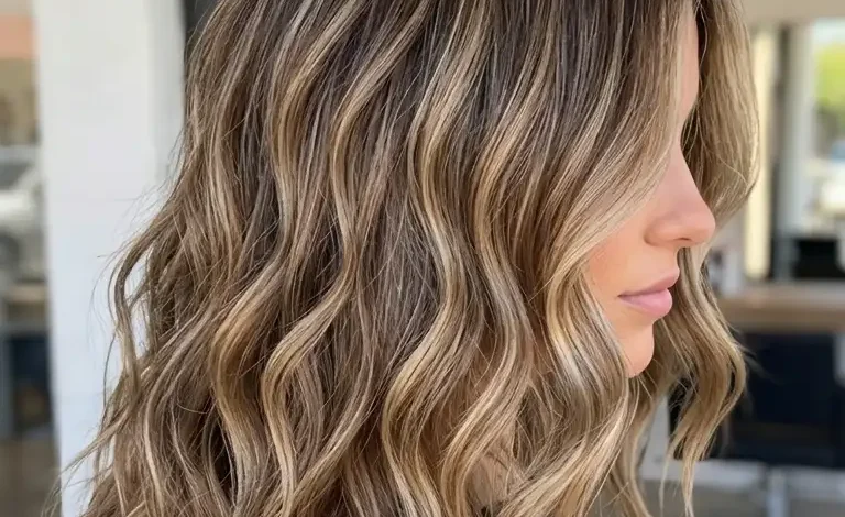 Dark Blonde and Brunette Balayage Hair Trends 2026 With Soft Waves and Natural Dimension