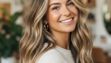Dirty blonde hair 2026 color ideas with highlights, lowlights and balayage inspo for US women trends