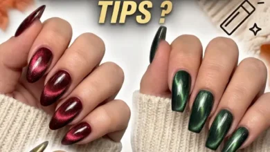 Fall Cat Eye Nails 2026: Dark, Red, Green, Almond & Coffin Designs with Ombre and French Tips