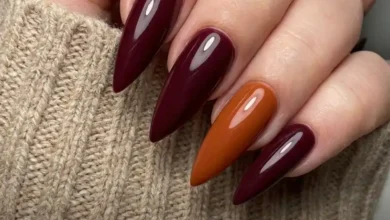 Fall Baddie Nails 2026: Acrylic, Stiletto, Short Square & Coffin Designs for Bold Autumn Inspo