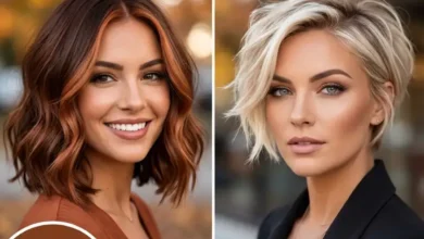 31 Fall Hair Colors 2027 for Brunettes and Blondes: Ideas with Red, Money Piece, and Short Styles