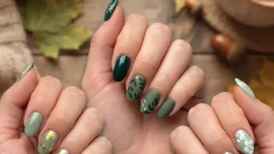 30 Green Fall Nails 2027 Ideas: Sage, Mint, Acrylic, Almond, Cute Short & Dark Autumn Designs Inspo