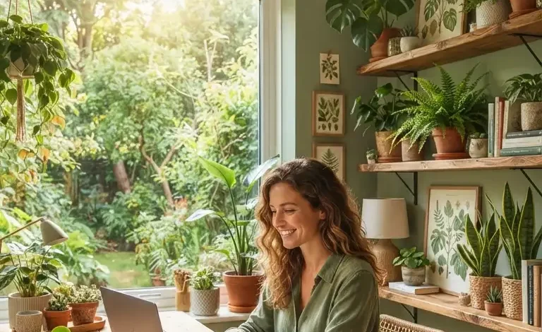 4 Home Office Design Ideas for People Who Love Nature