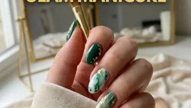 25 Chic Jade and Gold Nails Ideas: Luxe Looks for an Effortlessly Glam Manicure