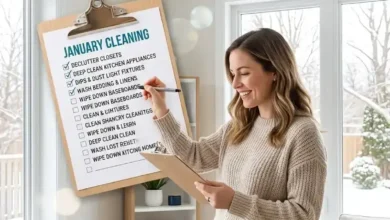 The Ultimate January Cleaning Checklist to Refresh Your Home