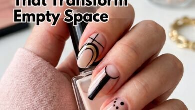 Negative Space Nail Art: 10 Modern Nail Designs That Turn Empty Space Into Stunning Style – Nailglowy