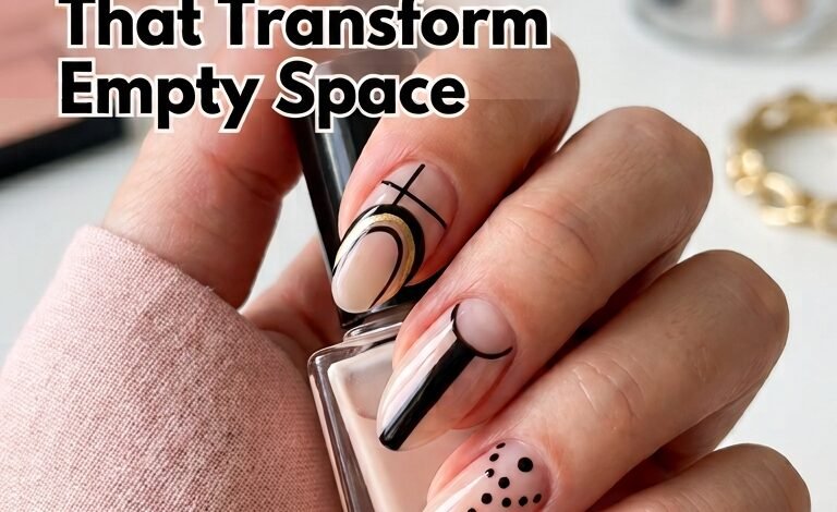 Negative Space Nail Art: 10 Modern Nail Designs That Turn Empty Space Into Stunning Style – Nailglowy