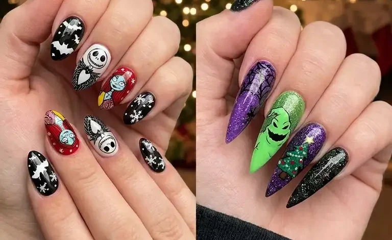 Nightmare Before Christmas Nails 2026: Designs from Short Almond to Acrylic Stiletto Inspo for xmas! Nightmare Before Christmas Nails 2026: Designs from Short Almond to Acrylic Stiletto Inspo for xmas!