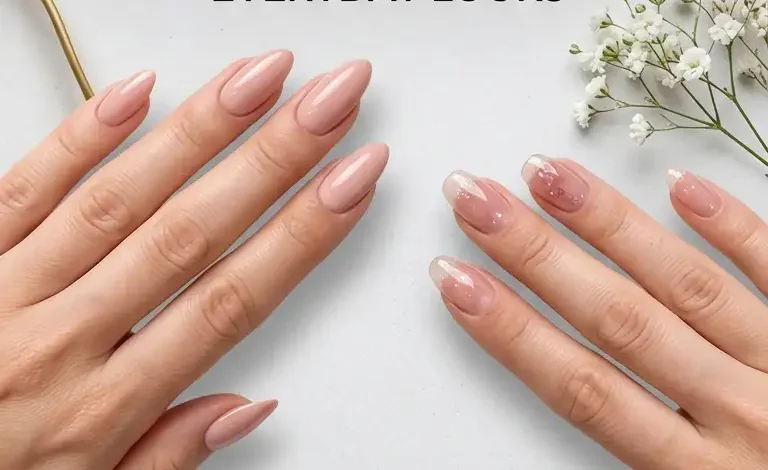 Nude Nails Ideas 2026: Chic Pink, Almond, Jelly and Ombre Designs for Classy Everyday Manicure Looks